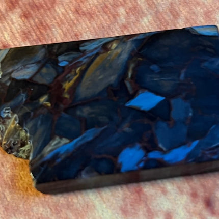 Chatoyant Blue and Golden Pietersite Crystal - My Shop of Wonders