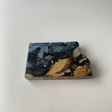 Chatoyant Blue and Golden Pietersite Crystal - My Shop of Wonders