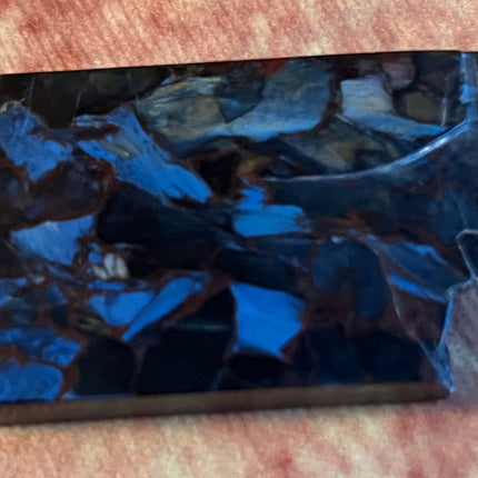 Chatoyant Blue and Golden Pietersite Crystal - My Shop of Wonders