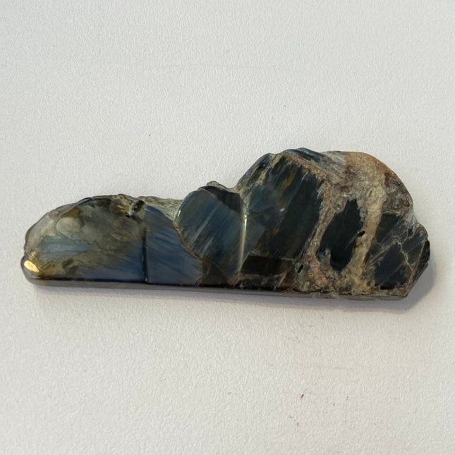 Chatoyant Golden and Blue Pietersite - My Shop of Wonders