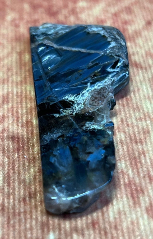 Chatoyant Golden and Blue Pietersite - My Shop of Wonders