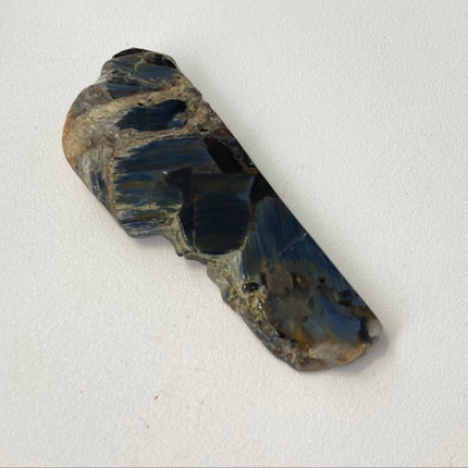 Chatoyant Golden and Blue Pietersite - My Shop of Wonders