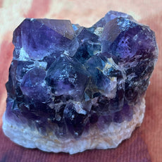 Amethyst-Kristallgruppe aus Sambia, schöne Farbe