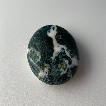 Dark Green Moss Agate Crystal - My Shop of Wonders