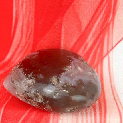 Dark Green Moss Agate Heart from India - My Shop of Wonders
