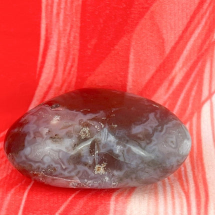 Dark Green Moss Agate Heart from India - My Shop of Wonders