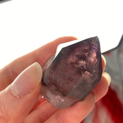 Discover Magic: Phantom Amethyst Healing Stone's Elegance - My Shop of Wonders