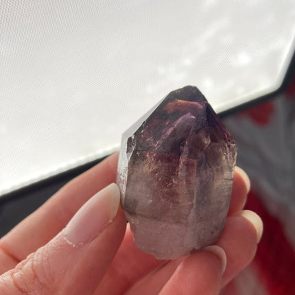 Discover Magic: Phantom Amethyst Healing Stone's Elegance - My Shop of Wonders