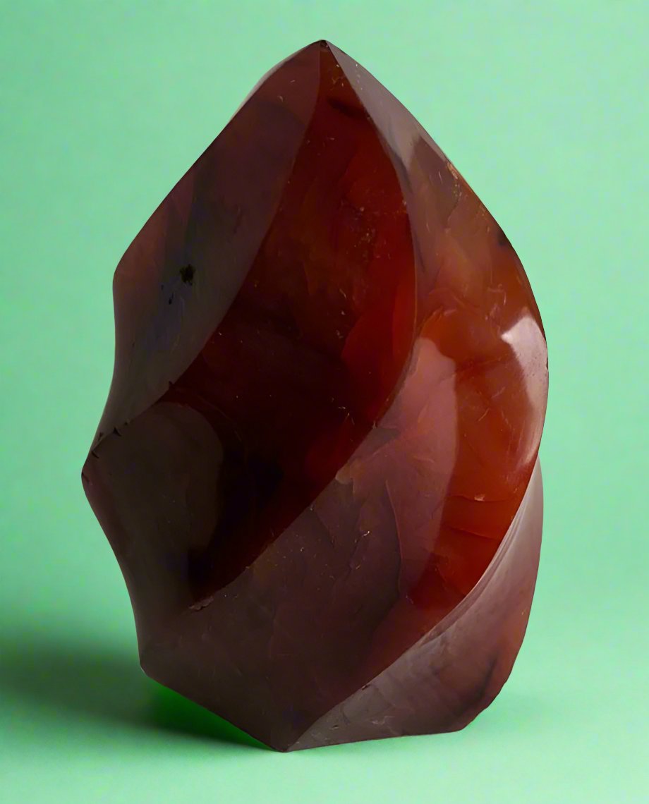 Discover Red Carnelian Agate Crystals for Confidence - My Shop of Wonders