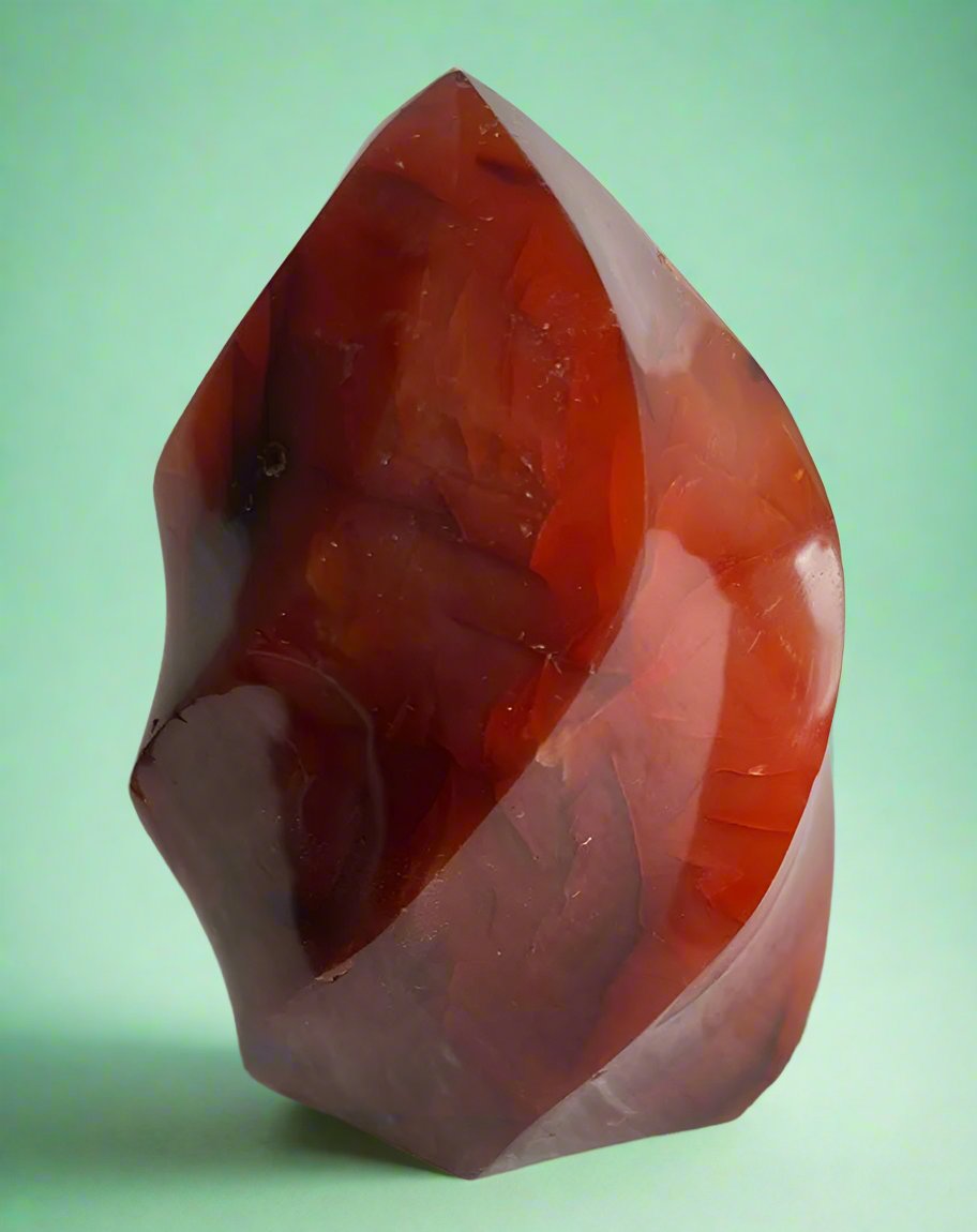 Discover Red Carnelian Agate Crystals for Confidence - My Shop of Wonders