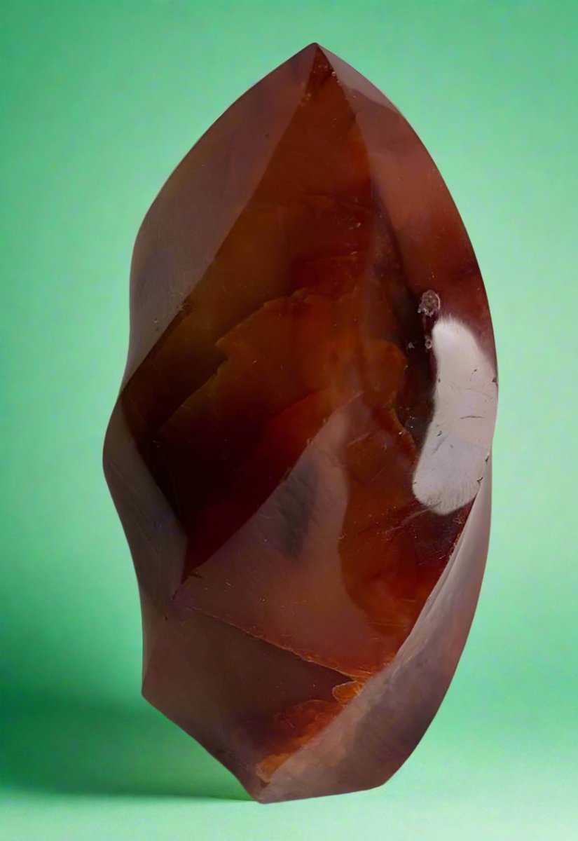 Discover Red Carnelian Agate Crystals for Confidence - My Shop of Wonders