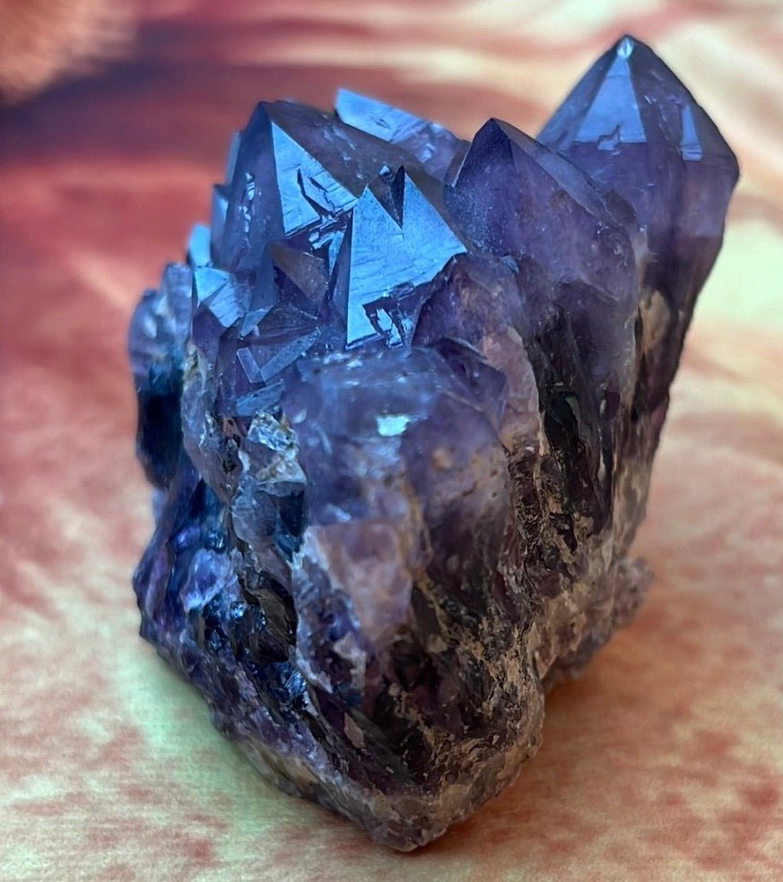 Discover Serene Grounding with Dark Amethyst Crystal for Sale - My Shop of Wonders