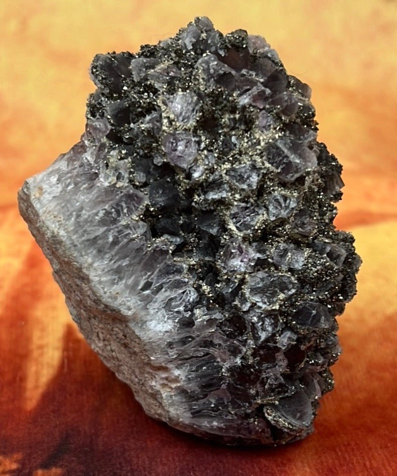 Discover the Beauty of Amethyst with Pyrite from Chala Mine - My Shop of Wonders