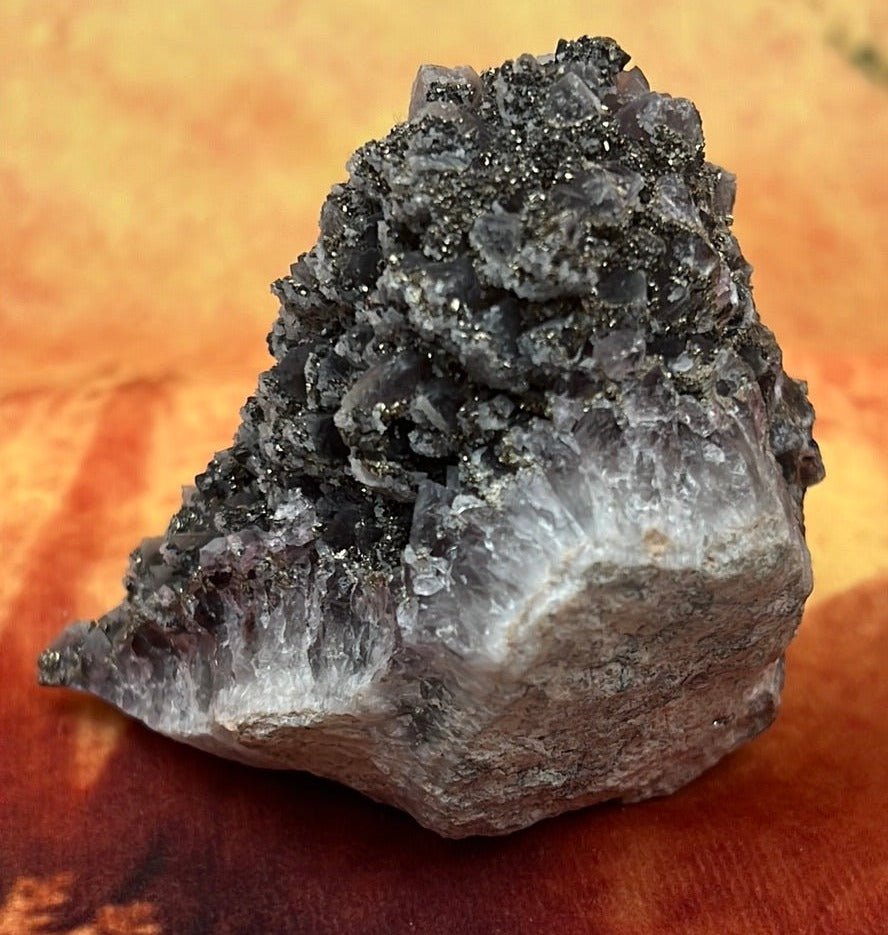 Discover the Beauty of Amethyst with Pyrite from Chala Mine - My Shop of Wonders