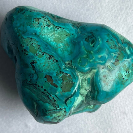 Discover the Power of Polished Chrysocolla - My Shop of Wonders