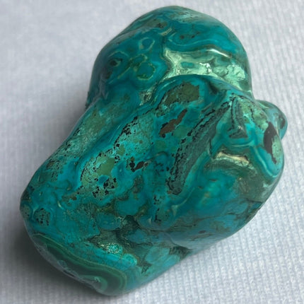 Discover the Power of Polished Chrysocolla - My Shop of Wonders