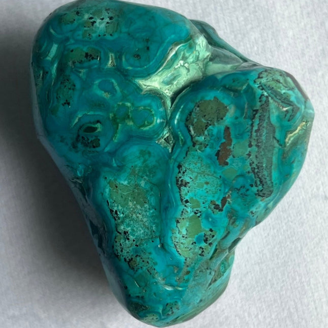 Discover the Power of Polished Chrysocolla - My Shop of Wonders