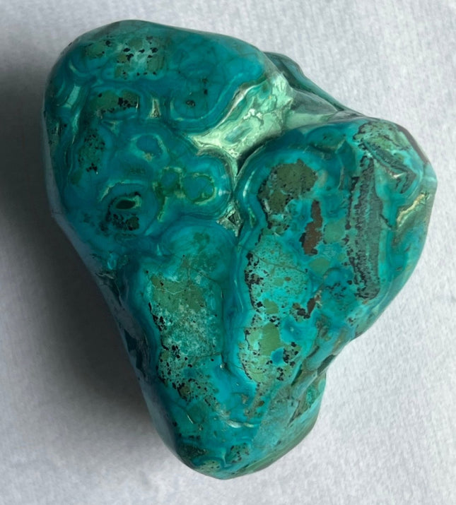Discover the Power of Polished Chrysocolla - My Shop of Wonders