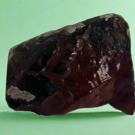 Embrace Your Boundaries with this Red and Black Crystal - My Shop of Wonders