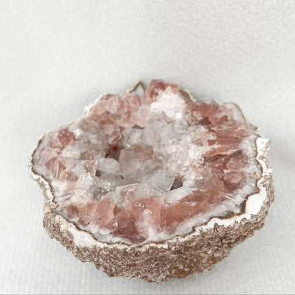 Enchanting Beauty: Pink and White Natural Amethyst - My Shop of Wonders