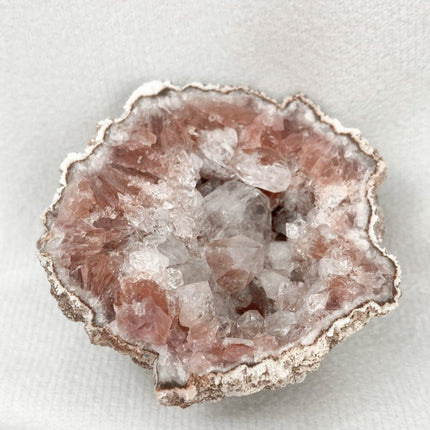 Enchanting Beauty: Pink and White Natural Amethyst - My Shop of Wonders
