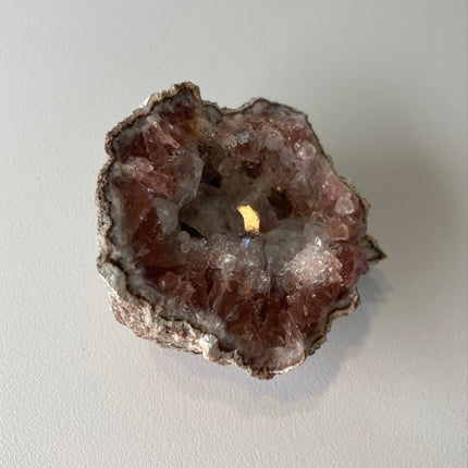 Enchanting Beauty: Pink and White Natural Amethyst - My Shop of Wonders