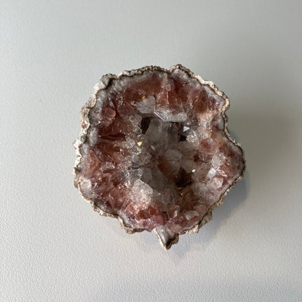 Enchanting Beauty: Pink and White Natural Amethyst - My Shop of Wonders