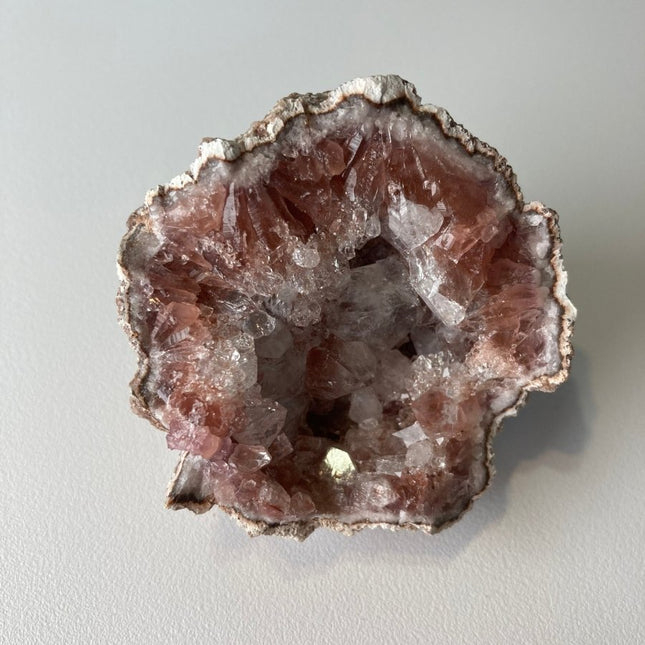 Enchanting Beauty: Pink and White Natural Amethyst - My Shop of Wonders