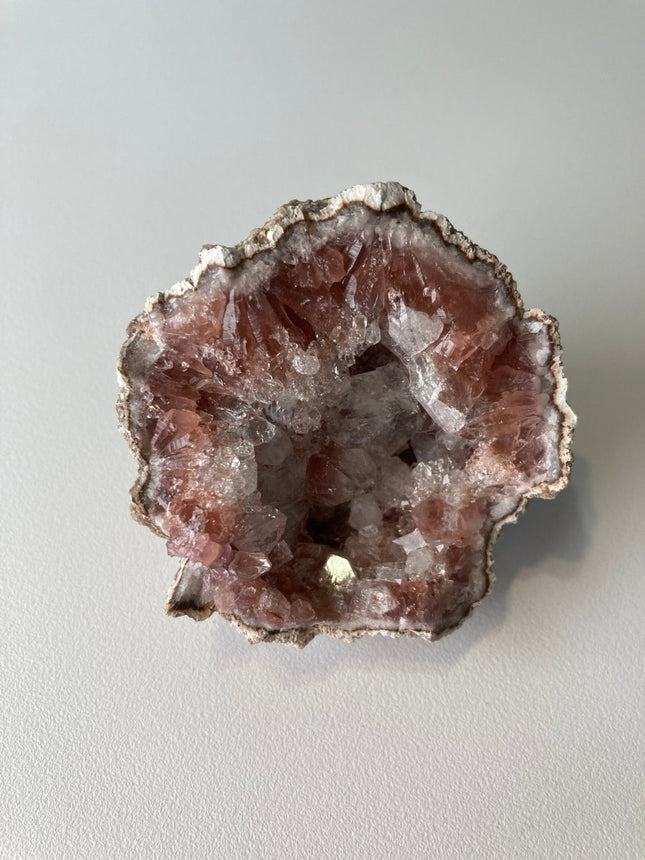 Enchanting Beauty: Pink and White Natural Amethyst - My Shop of Wonders