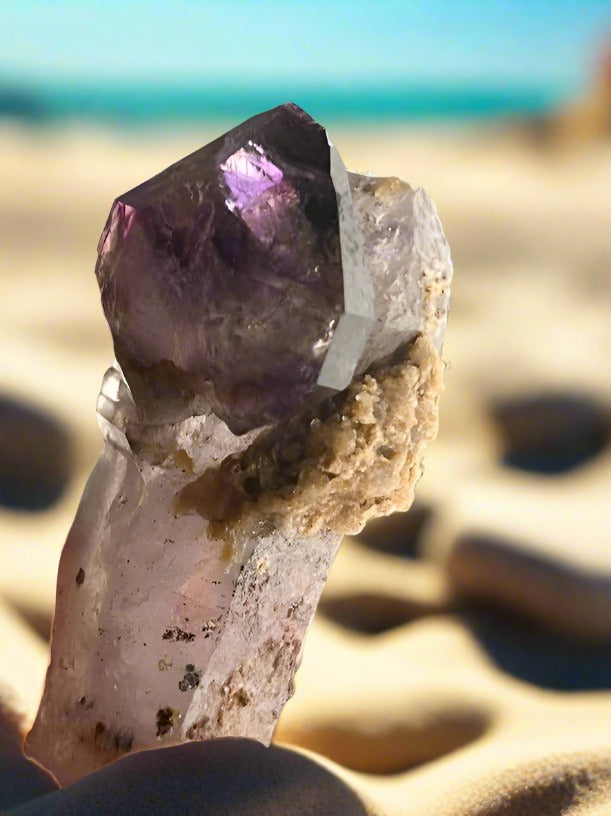 Amethyst-Zepter aus Sambia, jüngster Fund