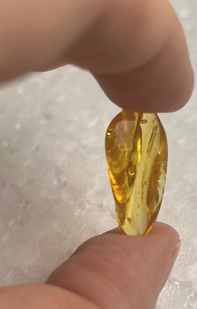 Amber Crystal from Lithuania