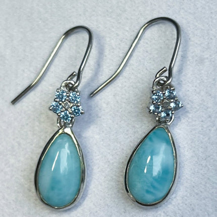Marahlago Earrings with Spinel Flowers - My Shop of Wonders