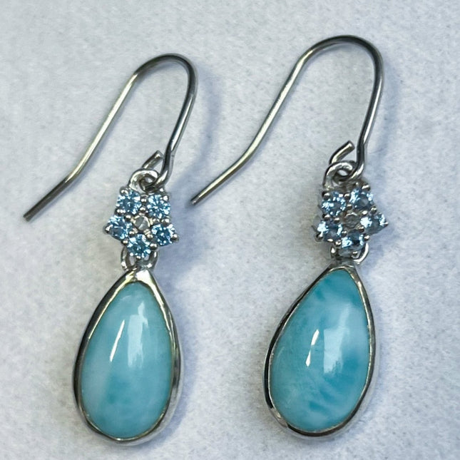 Marahlago Earrings with Spinel Flowers - My Shop of Wonders