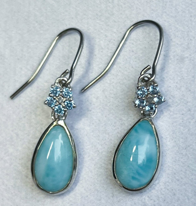 Marahlago Earrings with Spinel Flowers - My Shop of Wonders