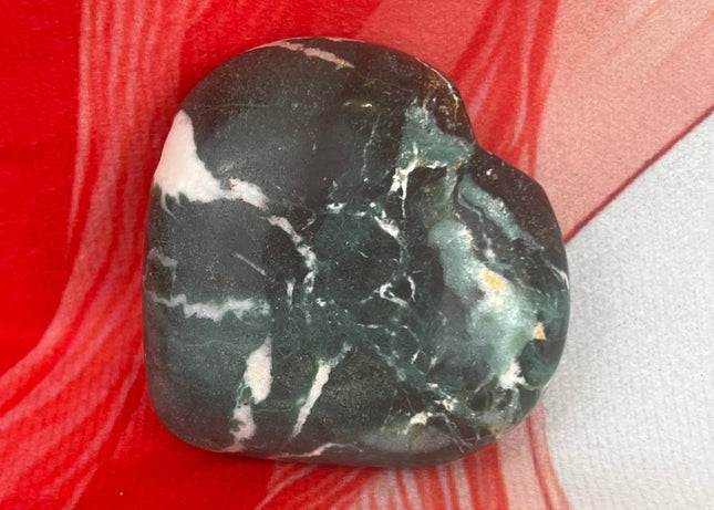 Moss Agate For Sale - High Quality Heart - My Shop of Wonders