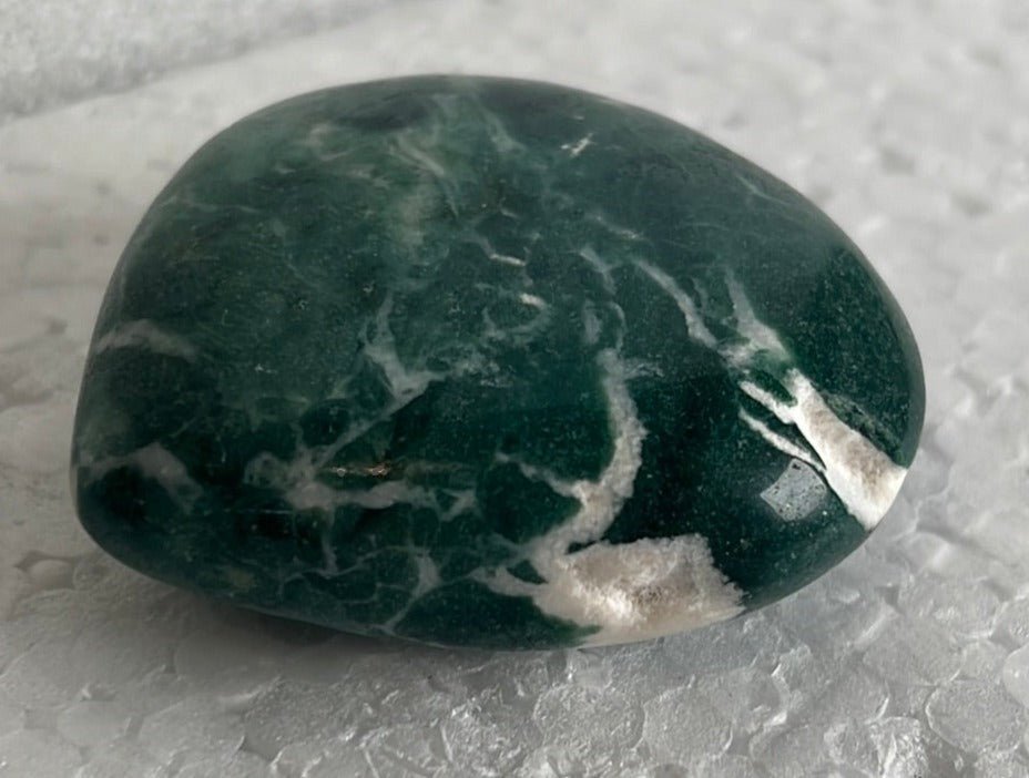 Moss Agate Heart Stone from India - My Shop of Wonders