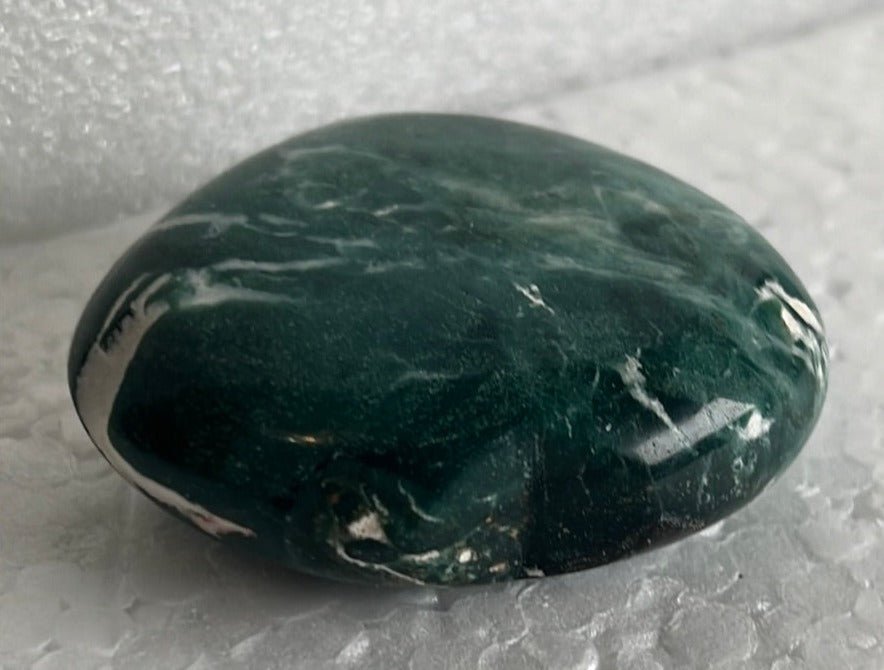 Moss Agate Heart Stone from India - My Shop of Wonders