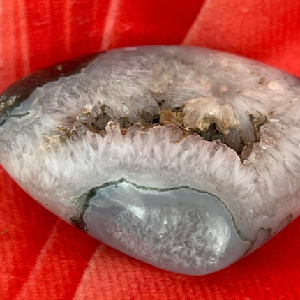 Moss Agate Heart Stone from India - My Shop of Wonders