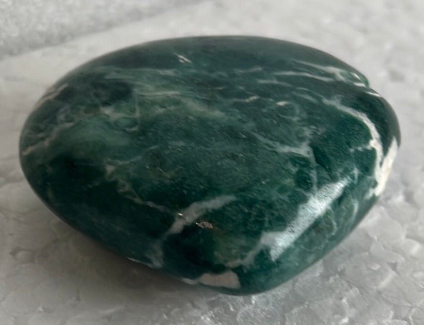 Moss Agate Heart Stone from India - My Shop of Wonders