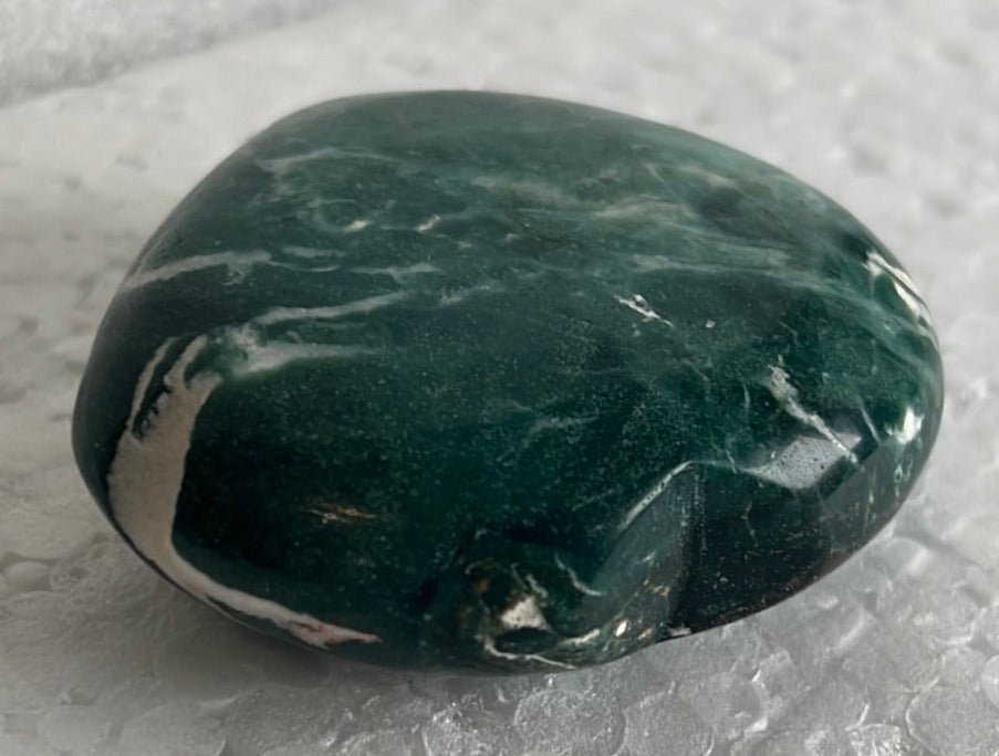 Moss Agate Heart Stone from India - My Shop of Wonders