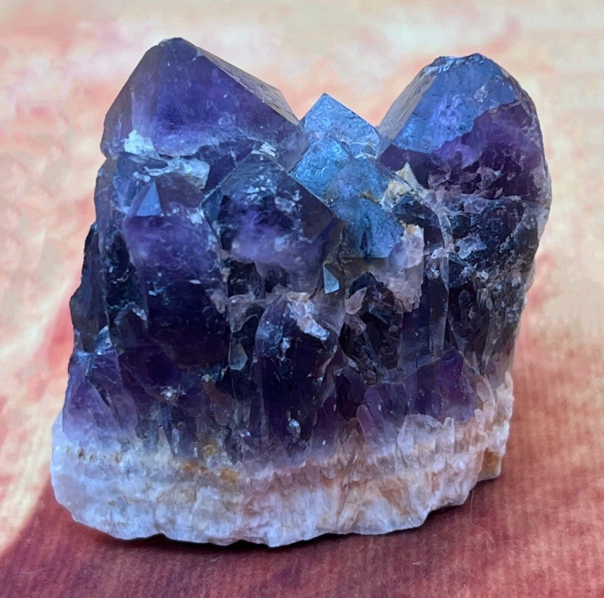 Radiant Aura: Crystal Purple Stone Amethyst - My Shop of Wonders