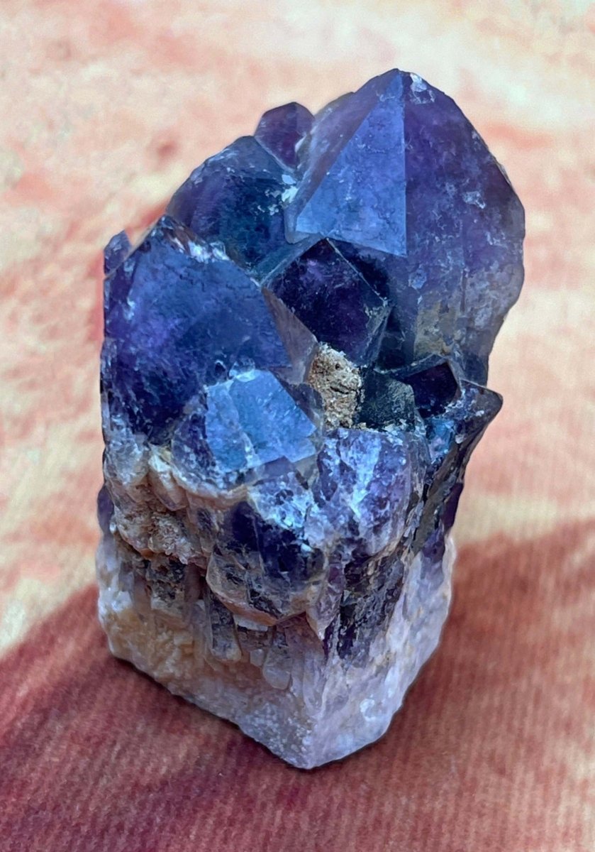 Radiant Aura: Crystal Purple Stone Amethyst - My Shop of Wonders