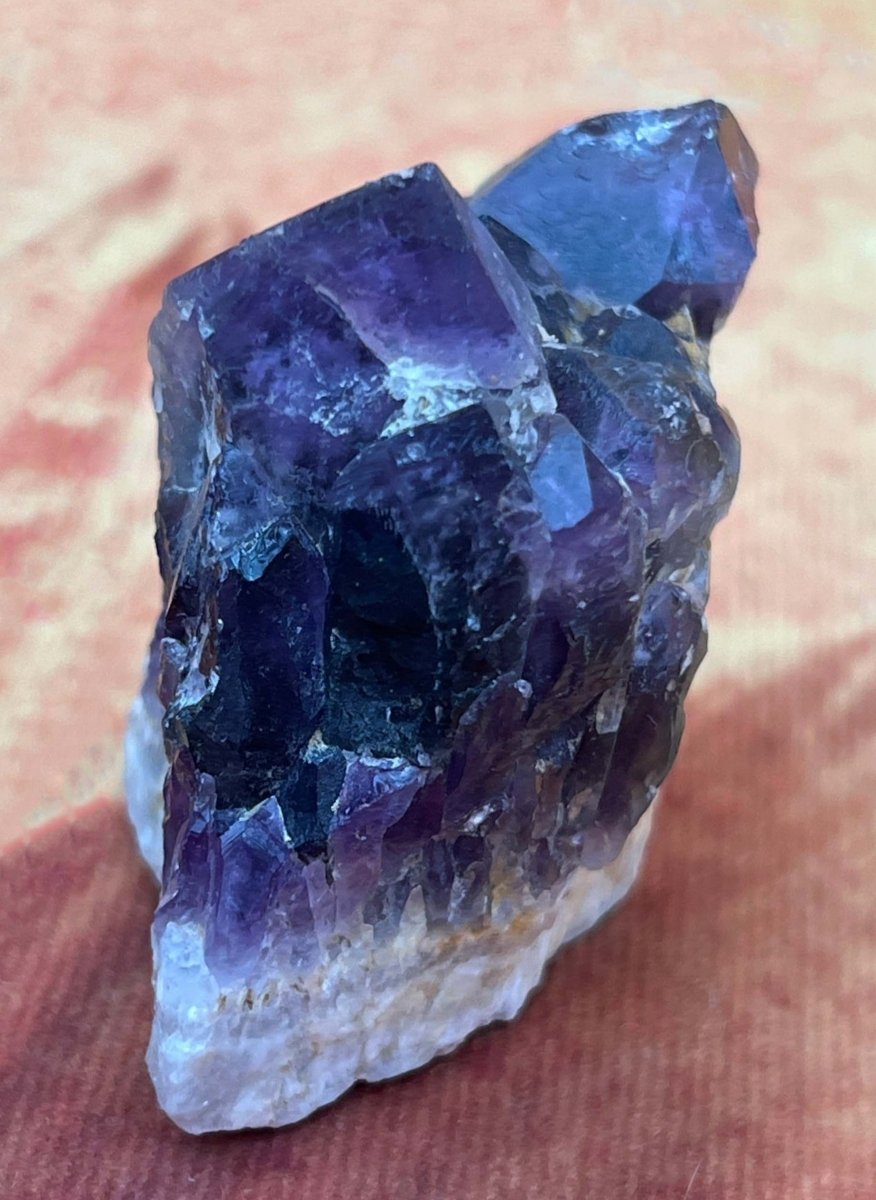 Radiant Aura: Crystal Purple Stone Amethyst - My Shop of Wonders