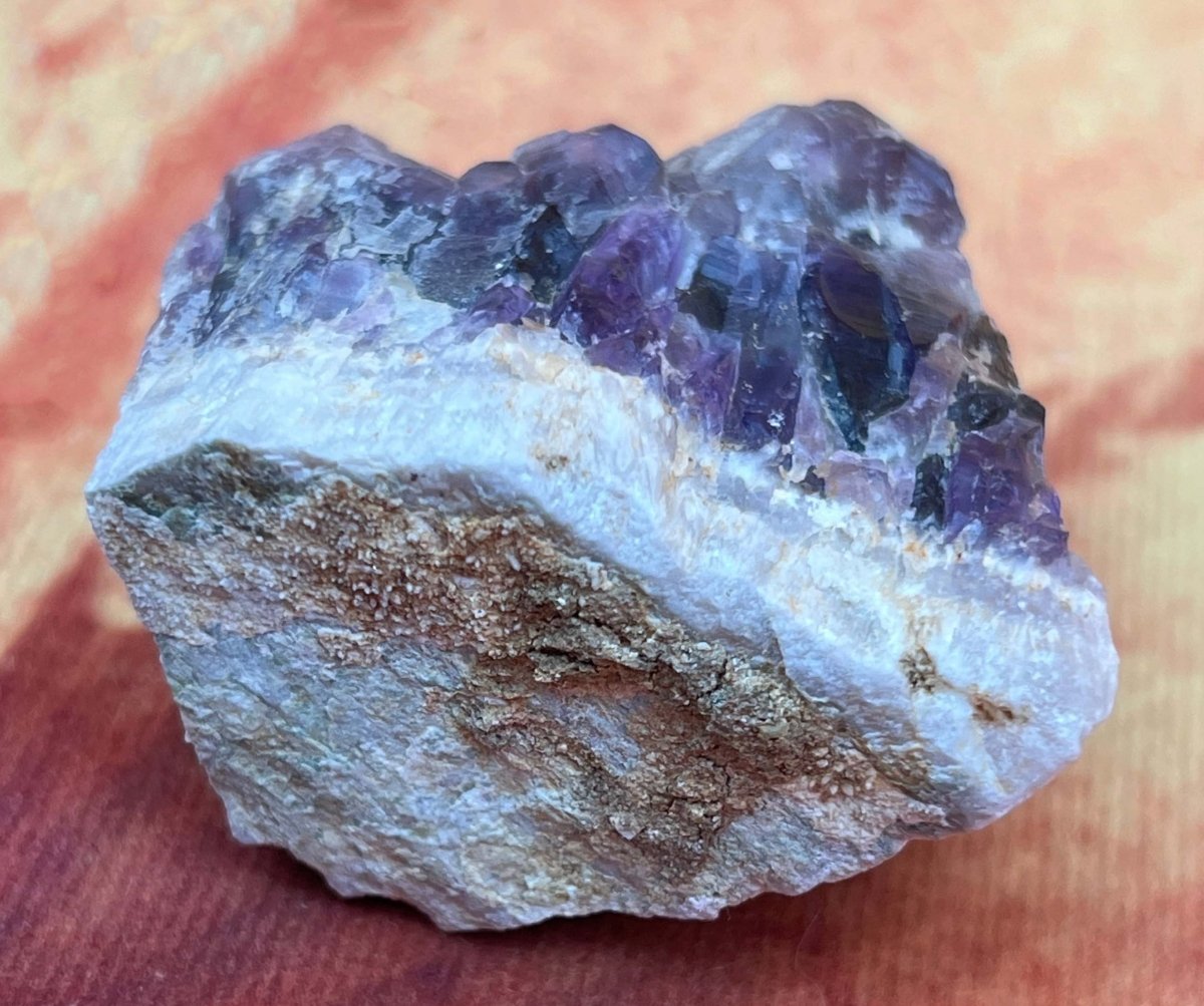 Radiant Aura: Crystal Purple Stone Amethyst - My Shop of Wonders