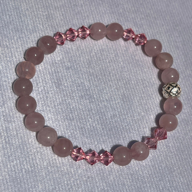 Rose Quartz Bracelet For Love - My Shop of Wonders