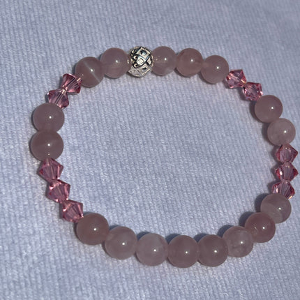 Rose Quartz Bracelet For Love - My Shop of Wonders