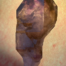 Amethyst-Zepter mit Elestial-Formation aus Brandberg, Namibia