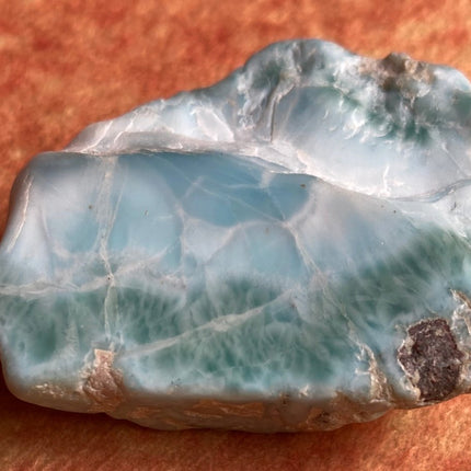 Shop Larimar Stone Slab: Unique Blue Radiance - My Shop of Wonders