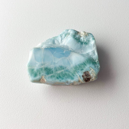 Shop Larimar Stone Slab: Unique Blue Radiance - My Shop of Wonders