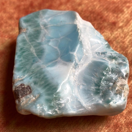 Shop Larimar Stone Slab: Unique Blue Radiance - My Shop of Wonders